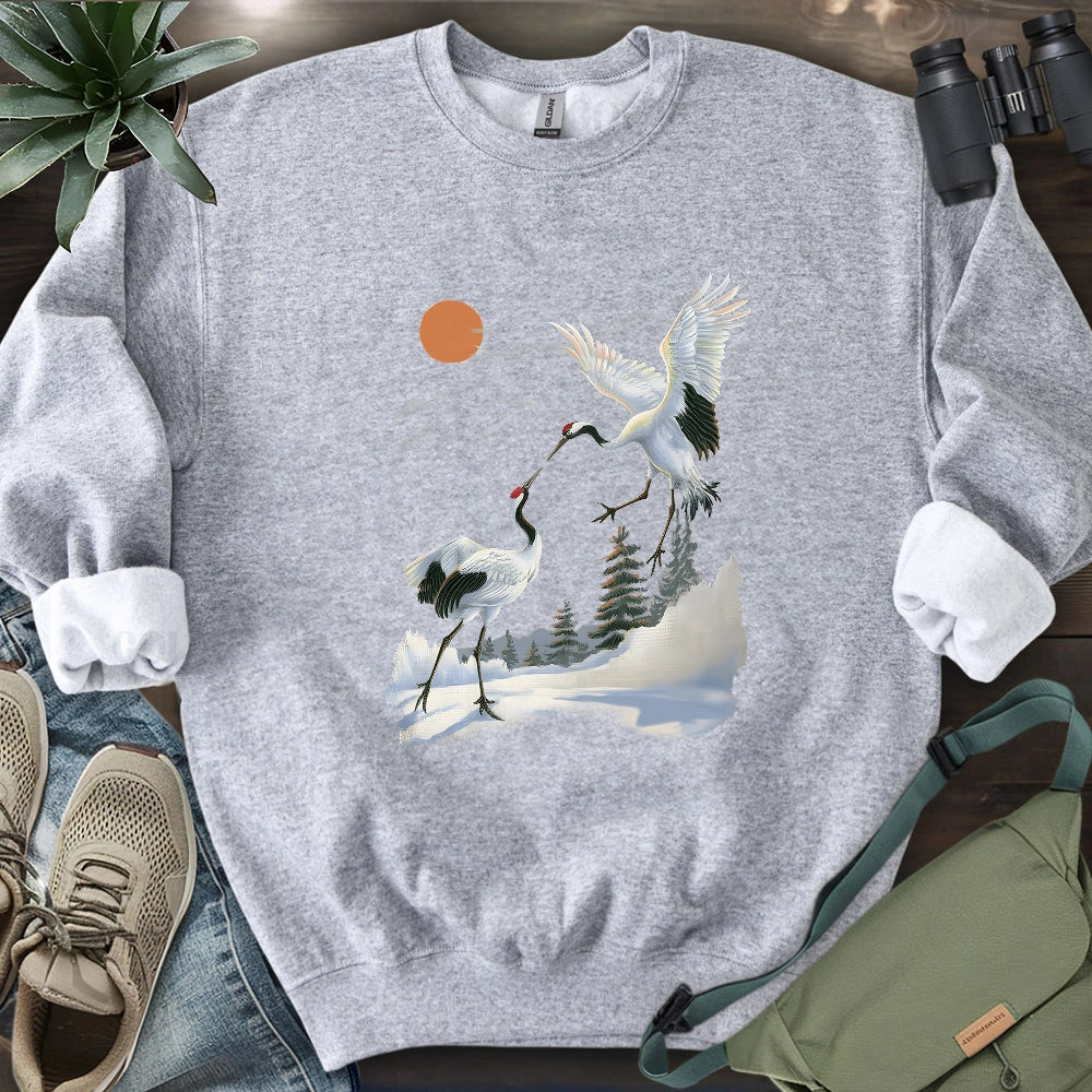 Dance of the Cranes Sweatshirt
