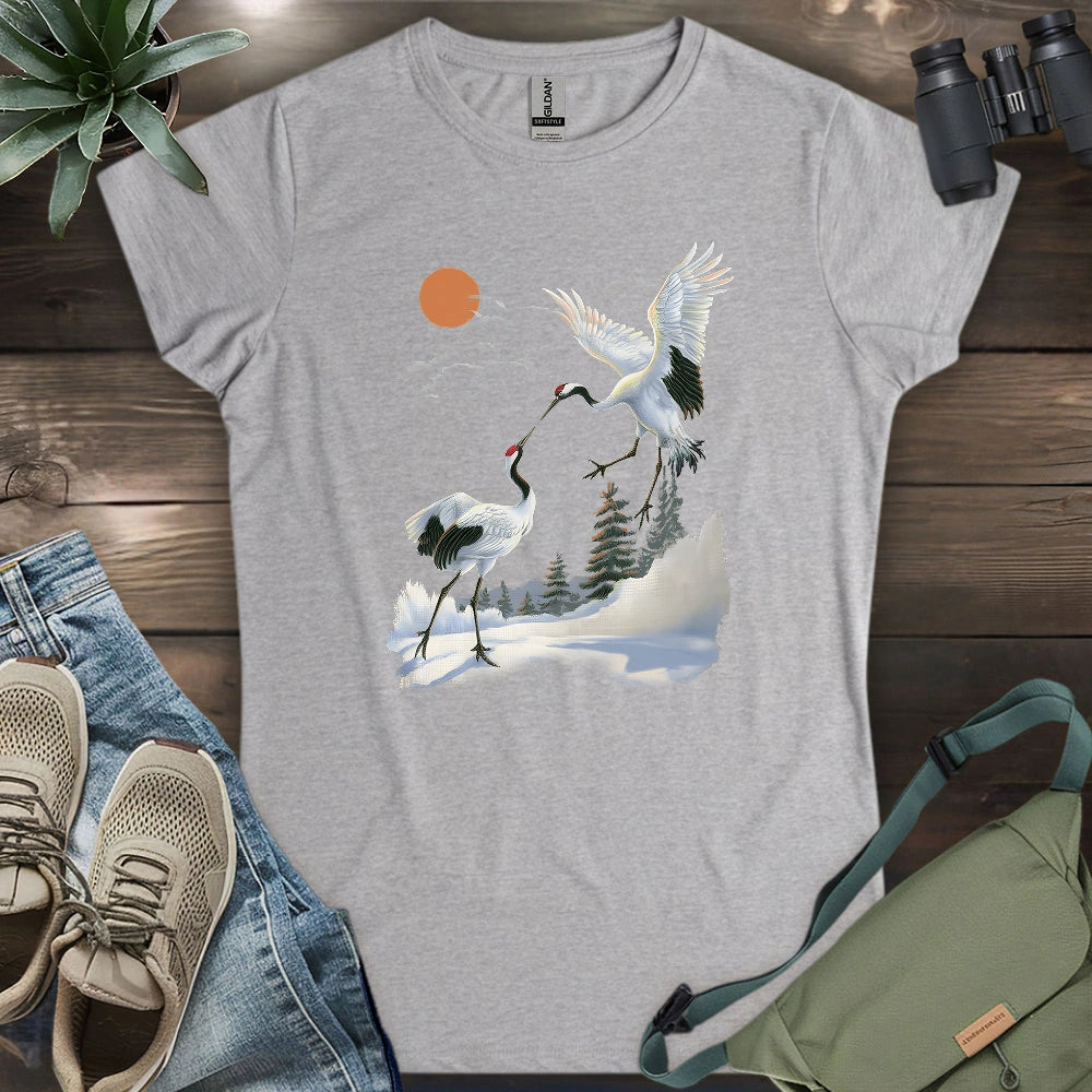 Dance of the Cranes Women's T-shirt