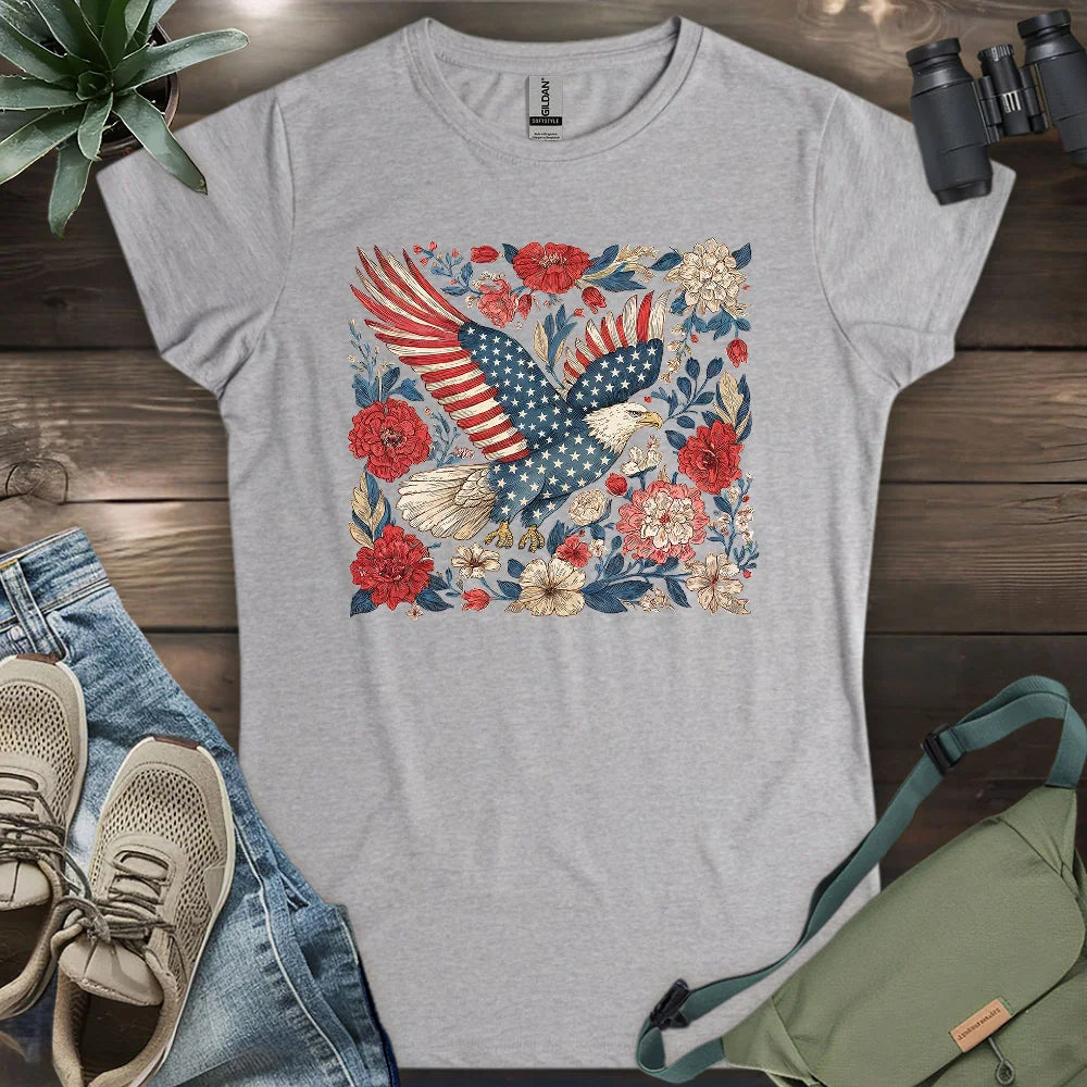 Eagle Of 4th Of July Women's T-shirt