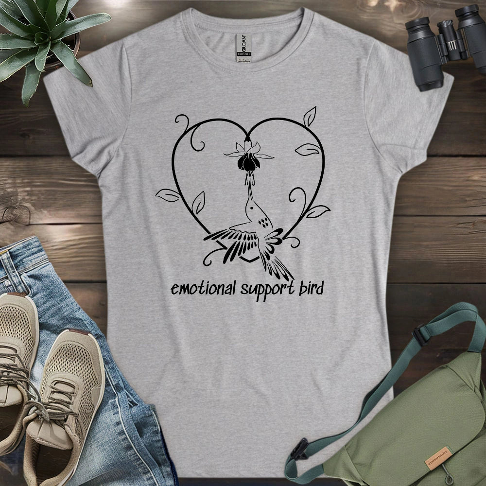 Emotional Support Bird Women's T-shirt