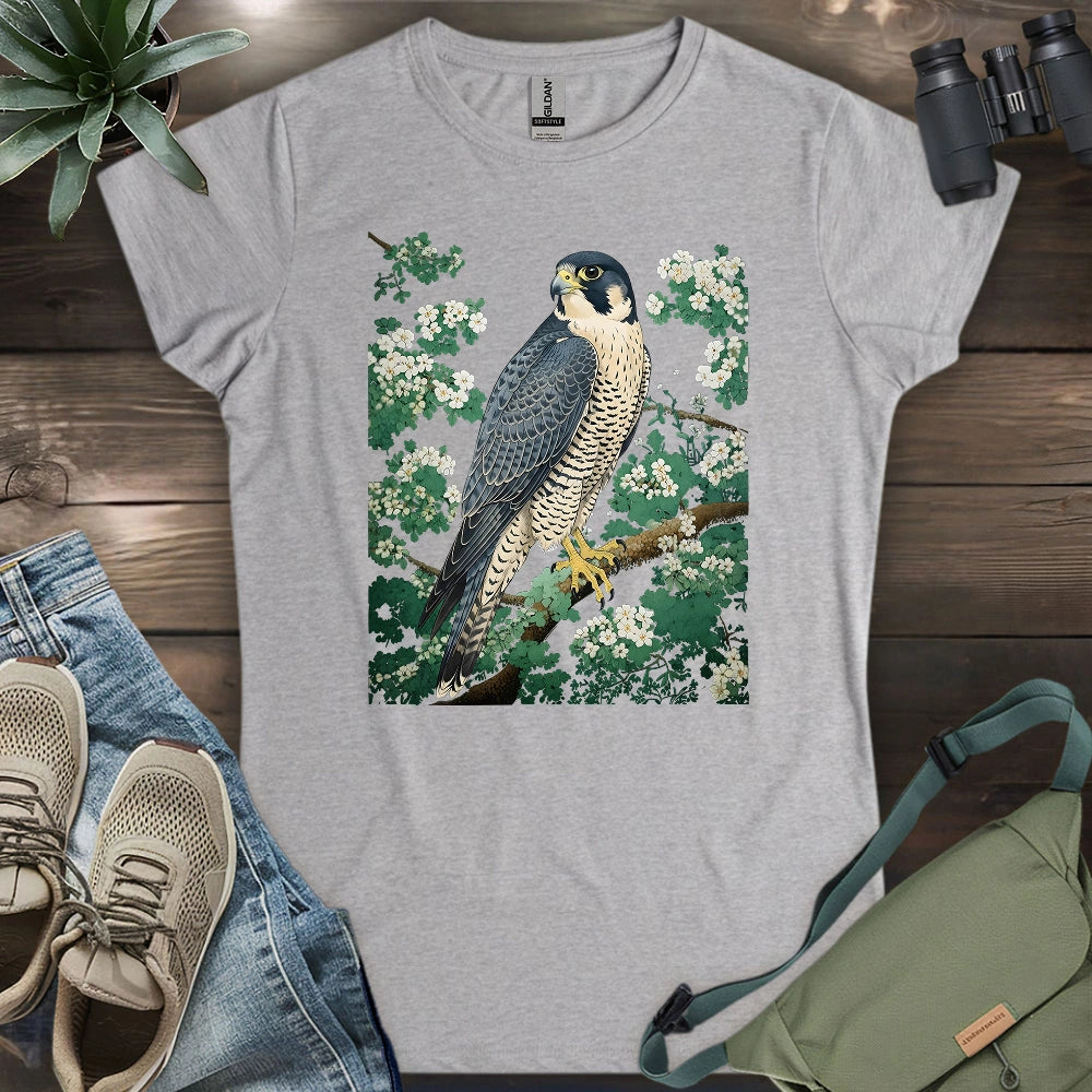 Falcon In Bloom Women's T-shirt