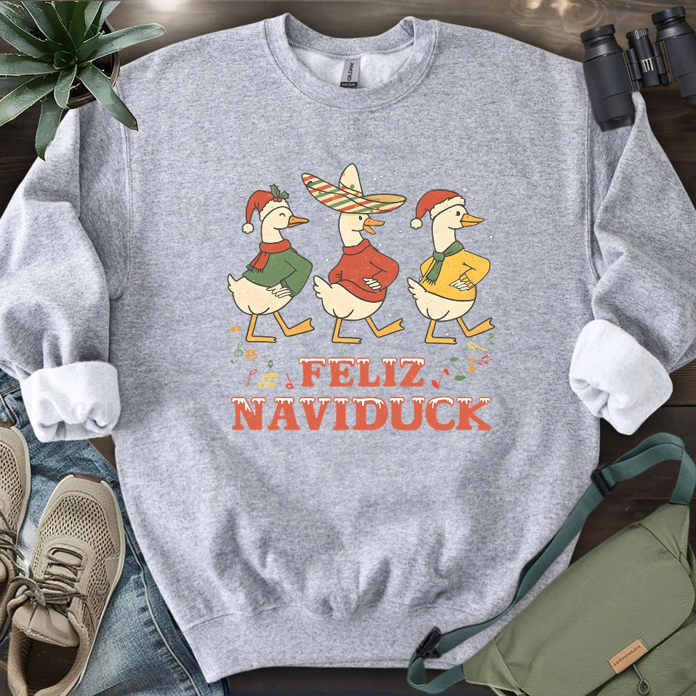 Feliz Naviduck Sweatshirt