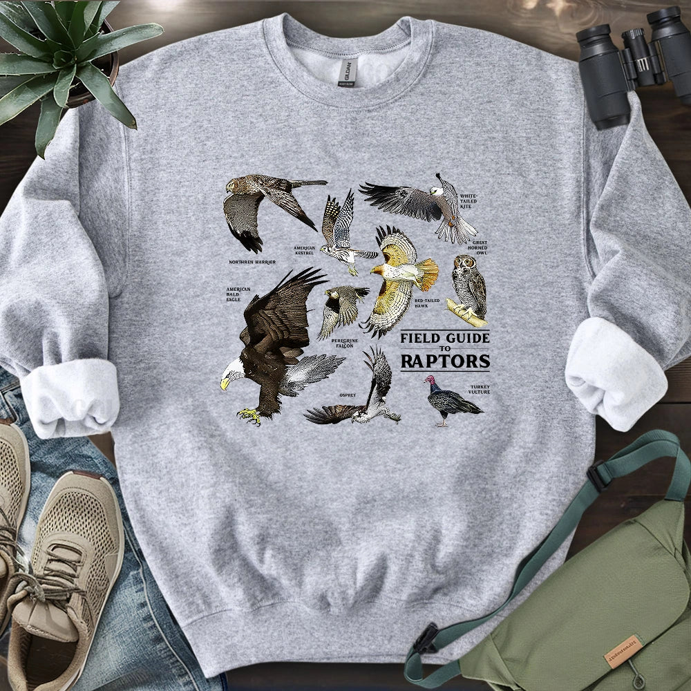 Field Guide To Raptors Sweatshirt