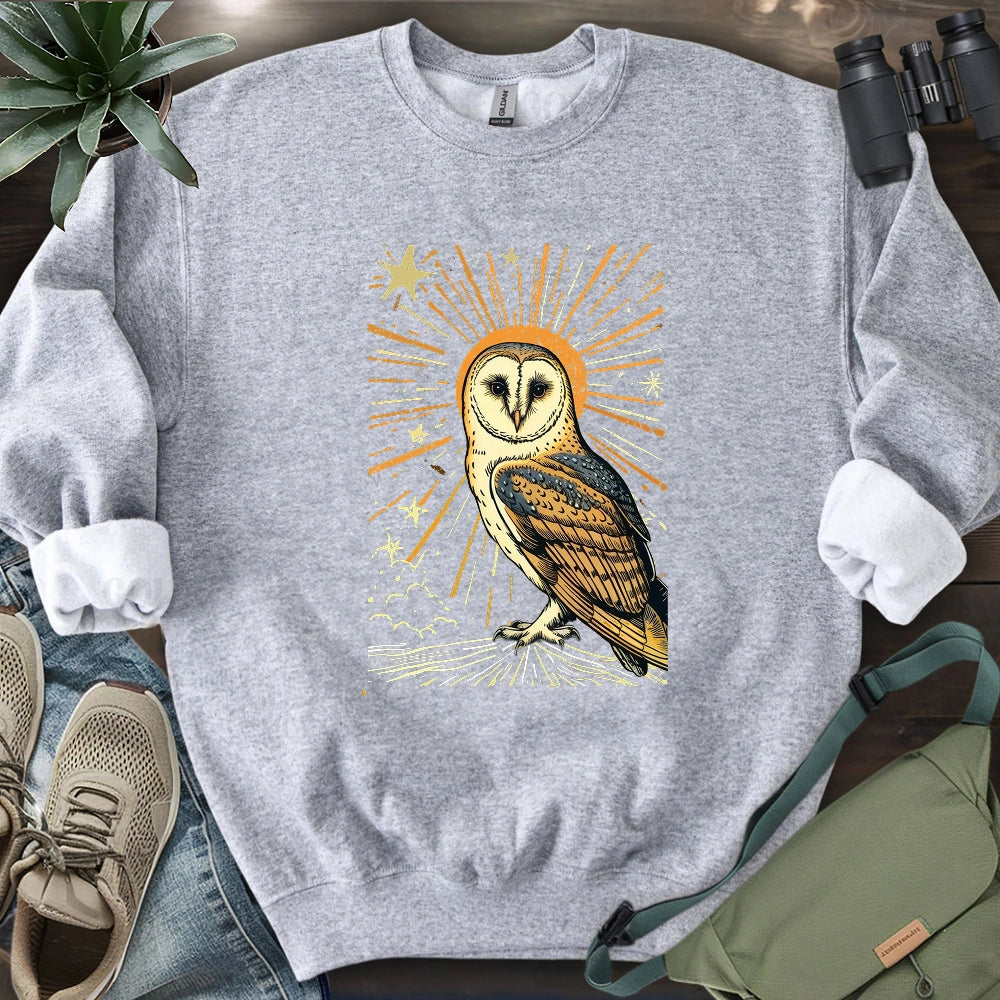 Godliness Barn Owl Sweatshirt