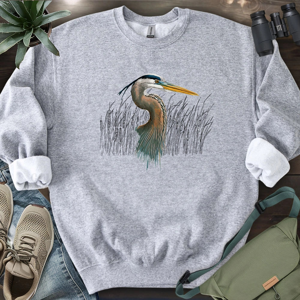 Great Blue Heron Sweatshirt