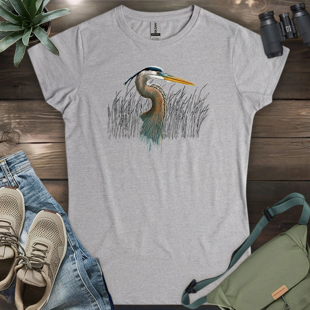 Great Blue Heron Women's T-shirt
