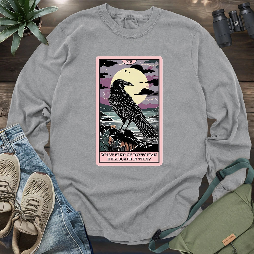 Hellscape Raven Long Sleeve T-shirt