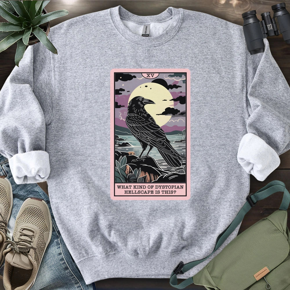 Hellscape Raven Sweatshirt