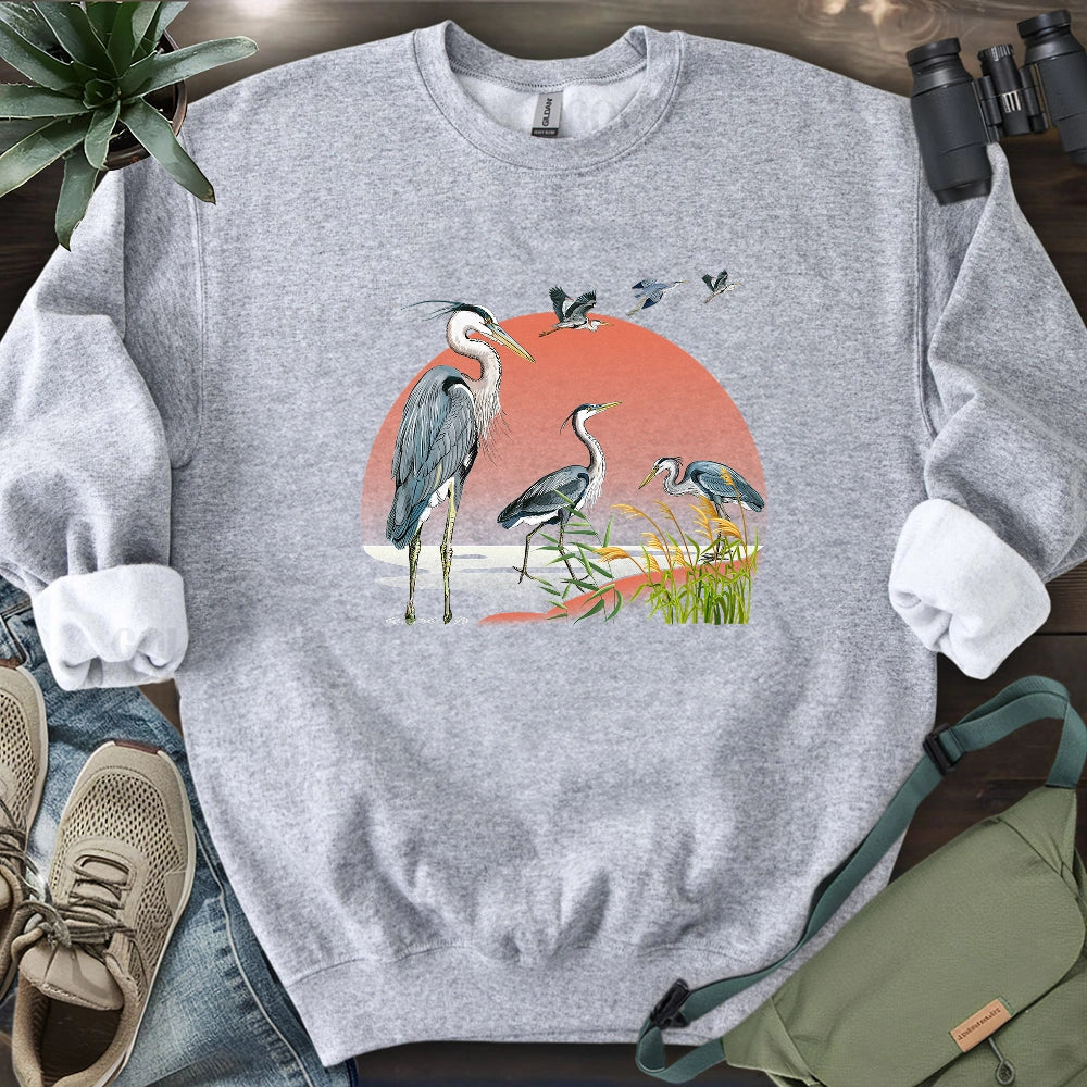 Heron Migration Sweatshirt