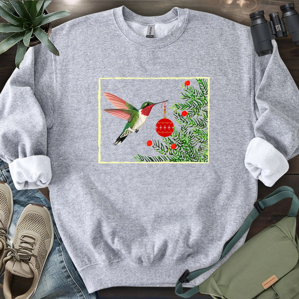 Hummingbird Decorating Sweatshirt