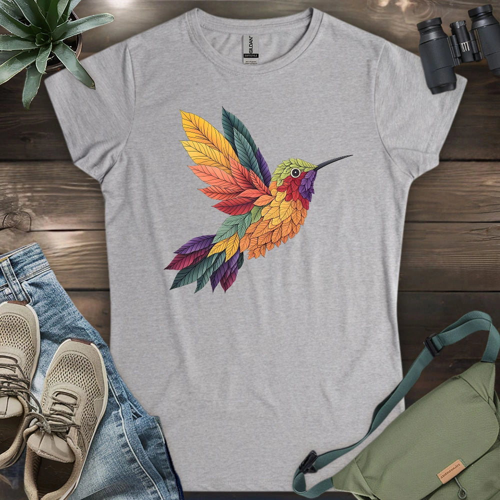 Hummingbird Made By Leaves Women's T-shirt