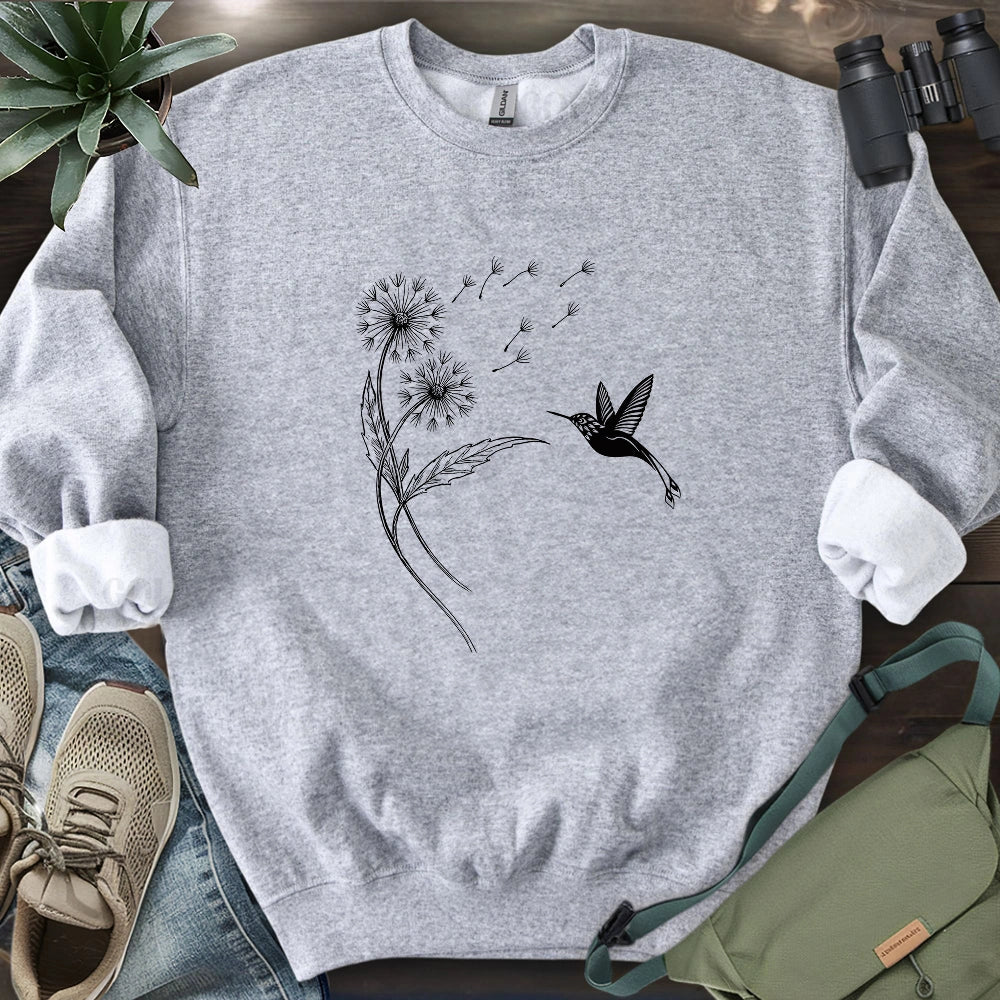 Hummingbird Silhouette Sweatshirt