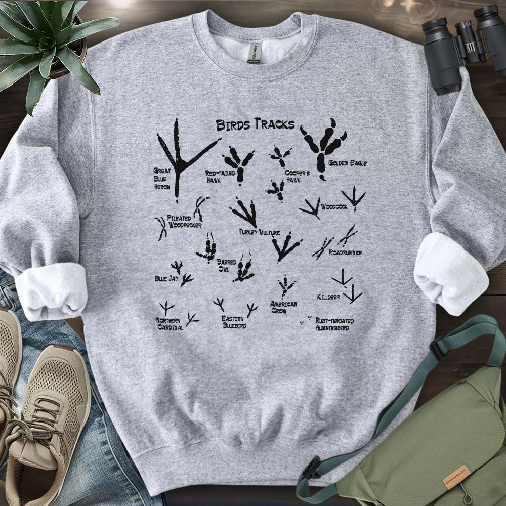 ID Bird Footprints Sweatshirt