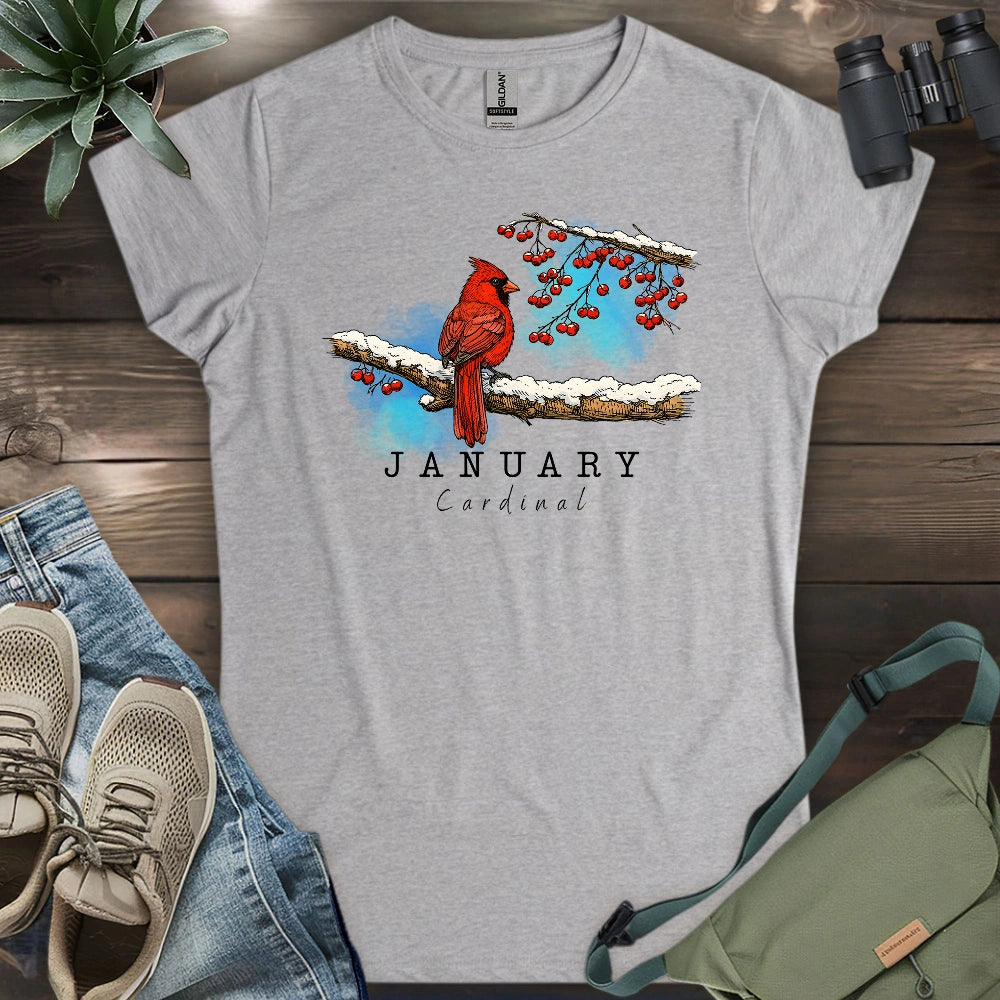 January Cardinal Women's T-shirt