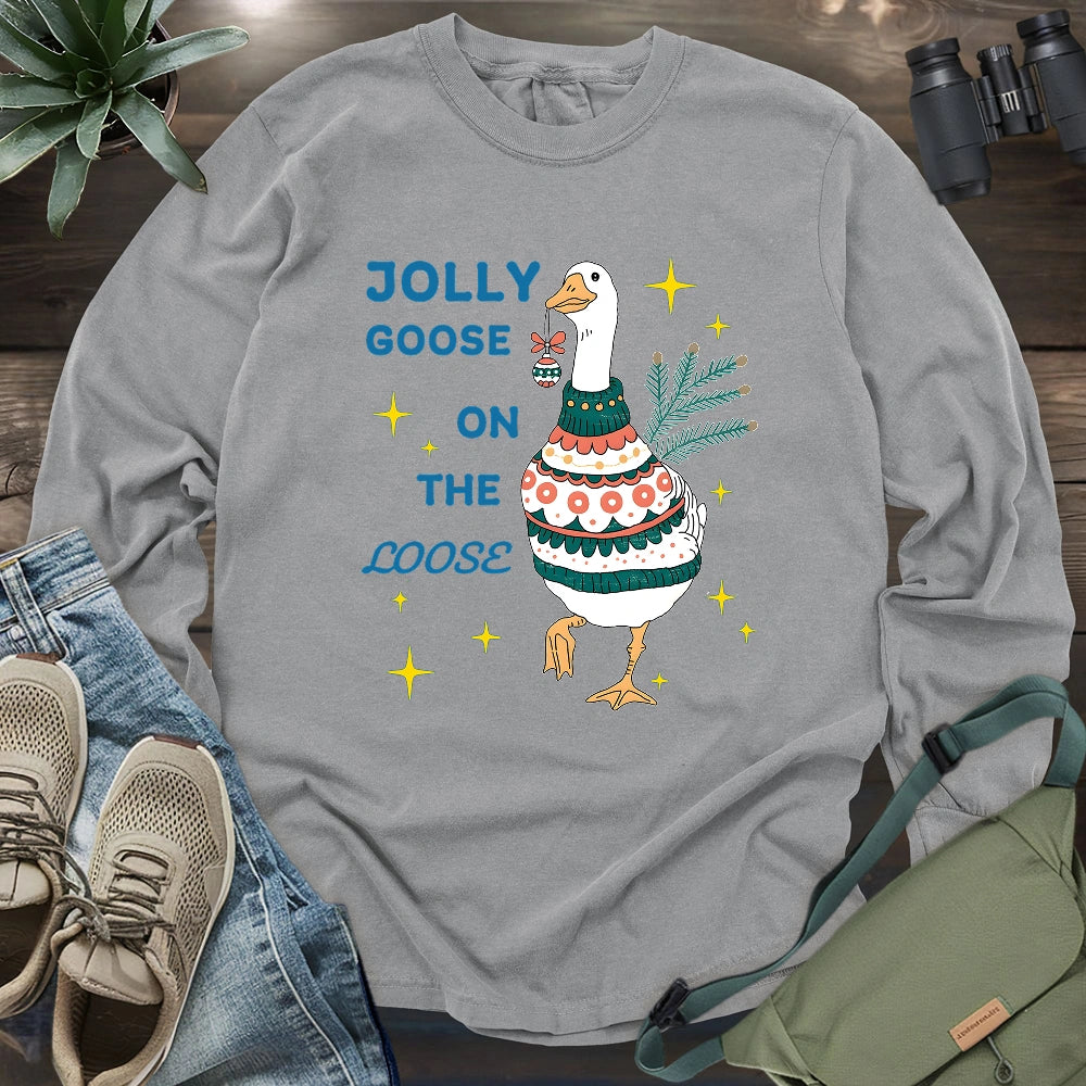 Jolly Goose On The Loose Long Sleeve T-shirt