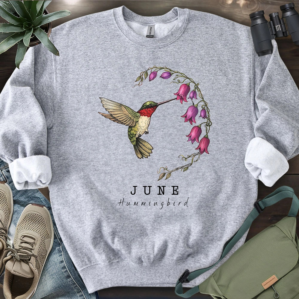 June Hummingbird Sweatshirt
