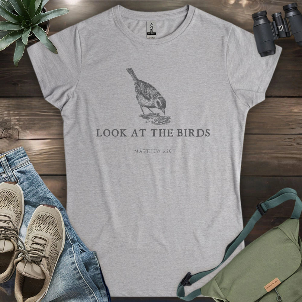 Look At The Birds Women's T-shirt