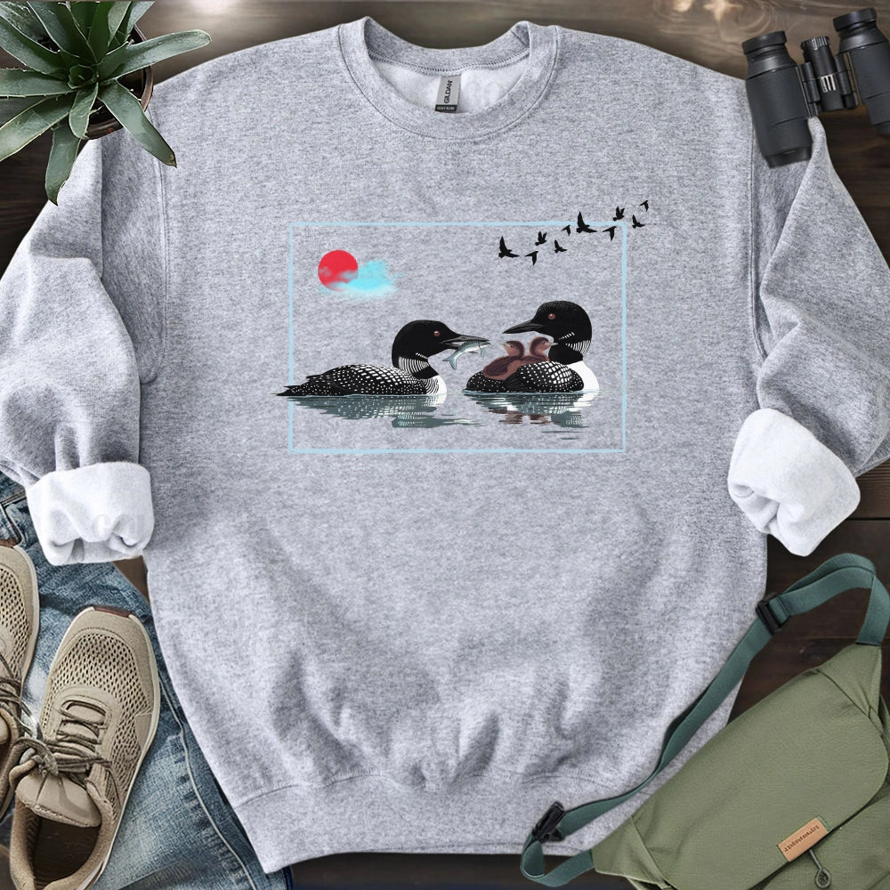 Loon Family Sweatshirt