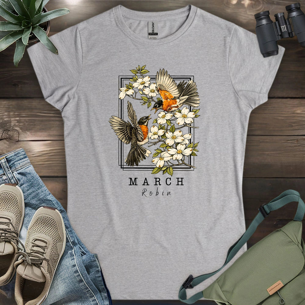 March Robin Women's T-shirt