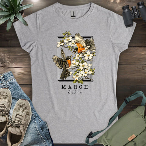 March Robin Women's T-shirt