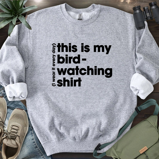 My Bird-watching Sweatshirt