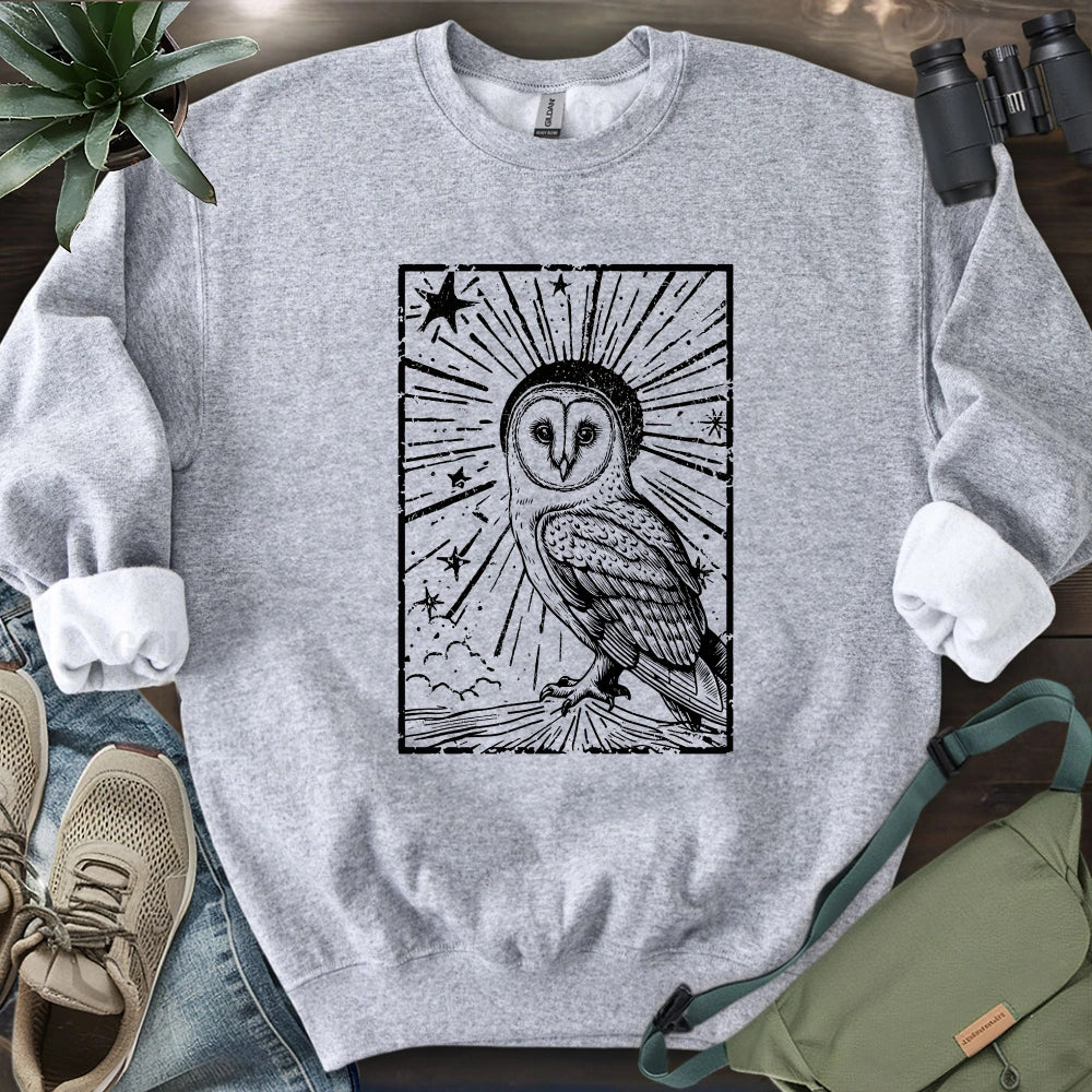 Night Barn Owl Sweatshirt