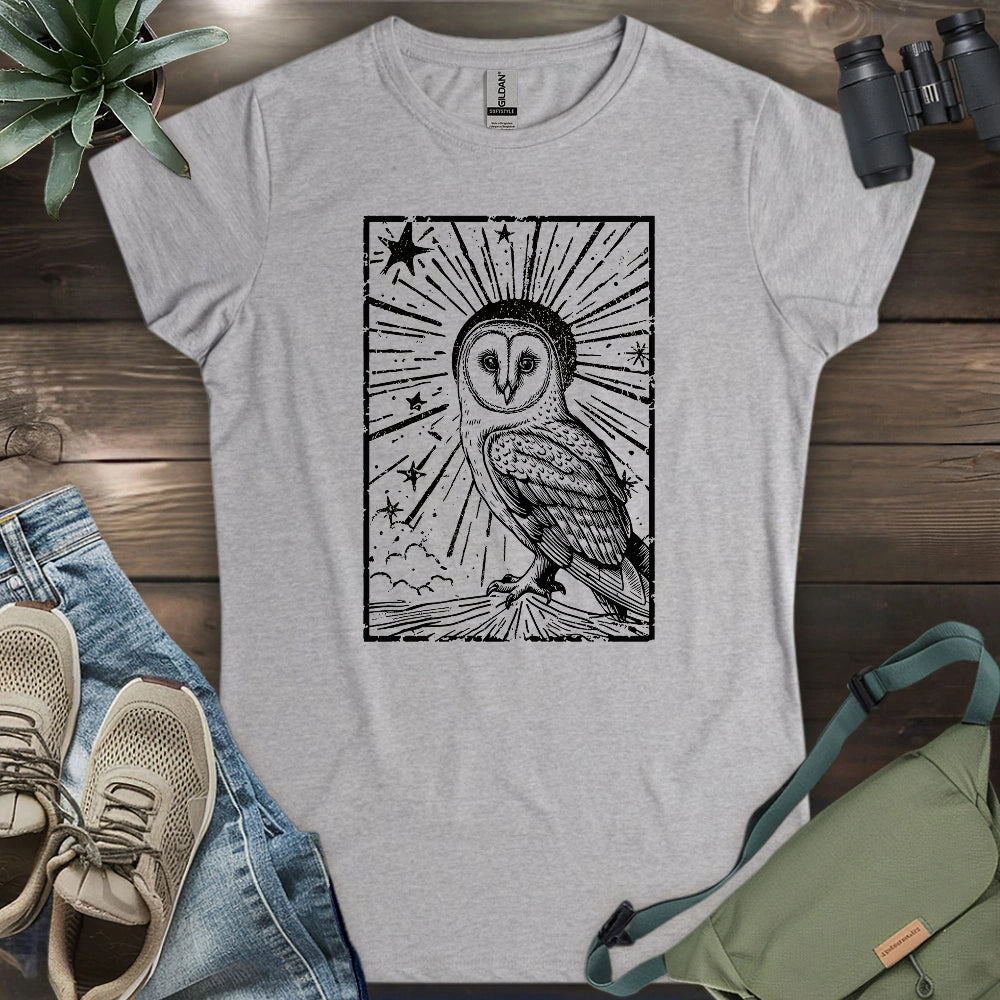 Night Barn Owl Women's T-shirt