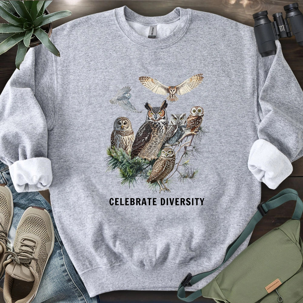 Owl Diversity Sweatshirt