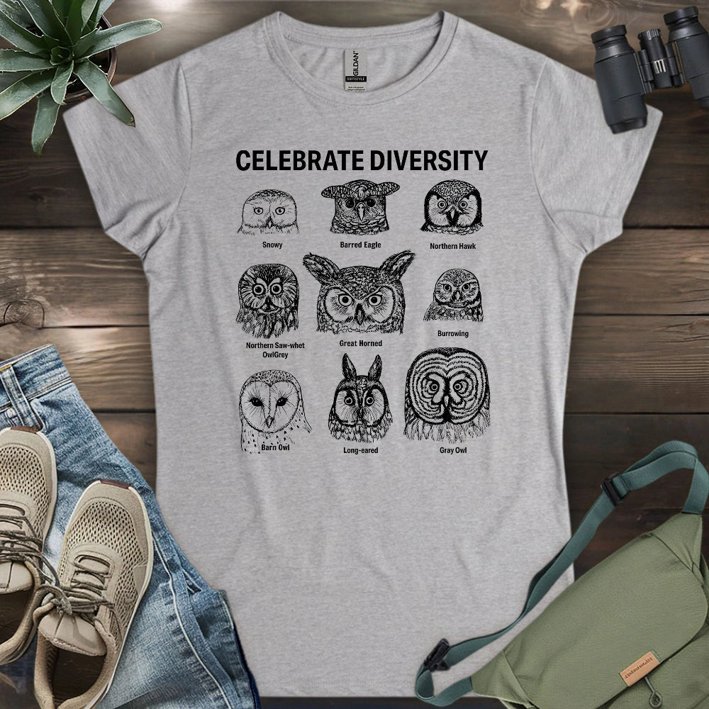 Owl Profiles Women's T-shirt