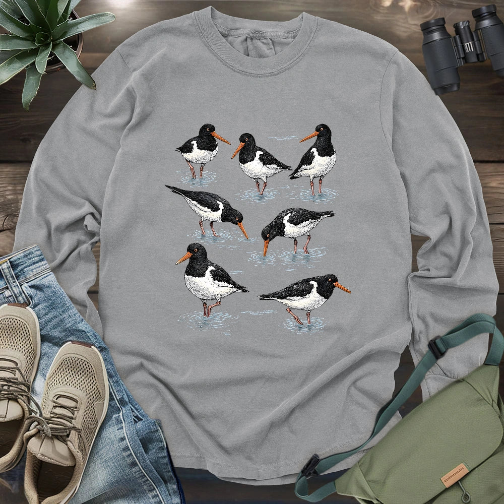 Oystercatchers Long Sleeve T-shirt