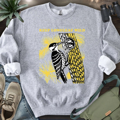 Protect Red-cocked Woodpecker Sweatshirt