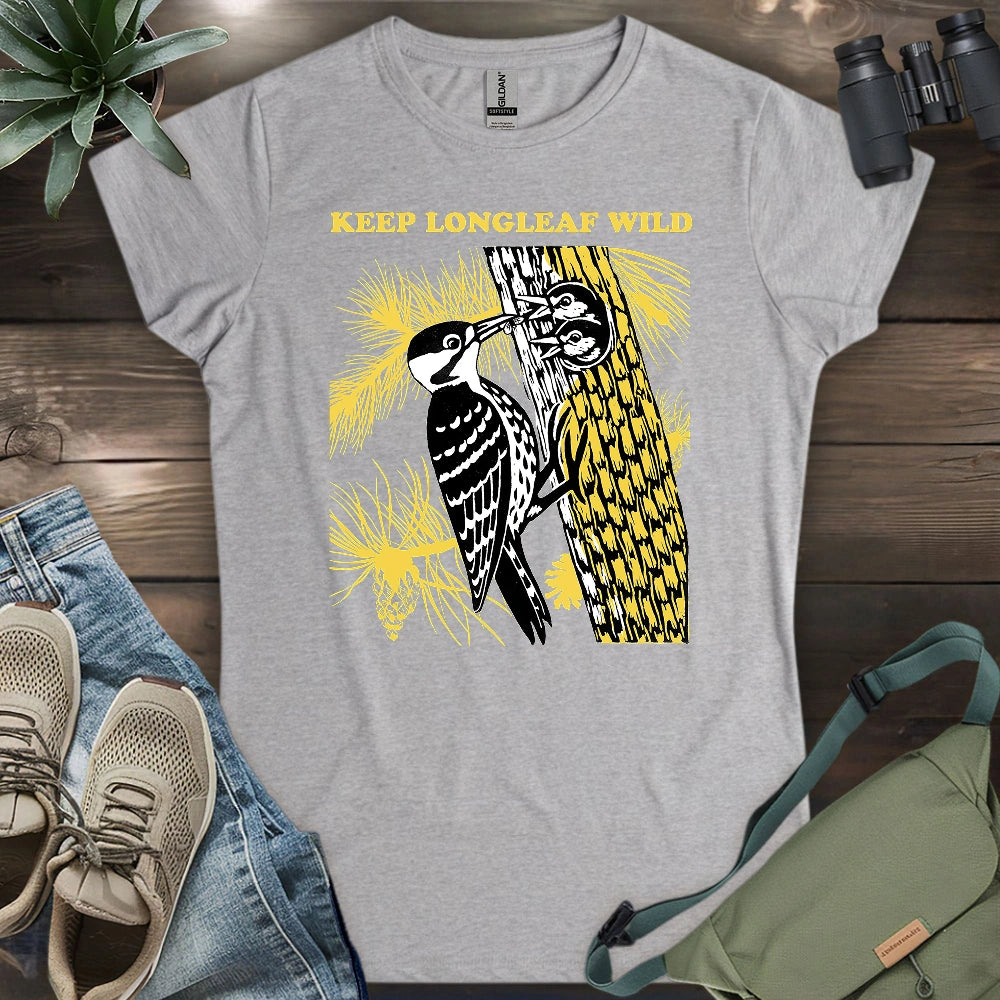 Protect Red-cocked Woodpecker Women's T-shirt