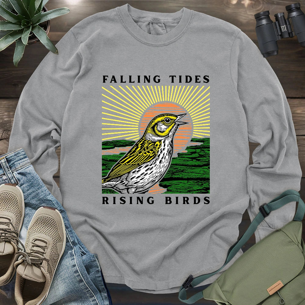 Protect Saltmarsh Sparrow  Long Sleeve T-shirt