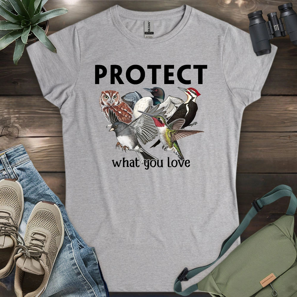 Protect The Birds Women's T-shirt