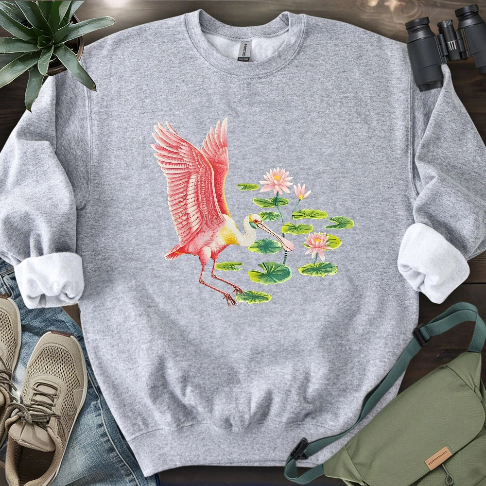 Roseate Spoonbill Sweatshirt