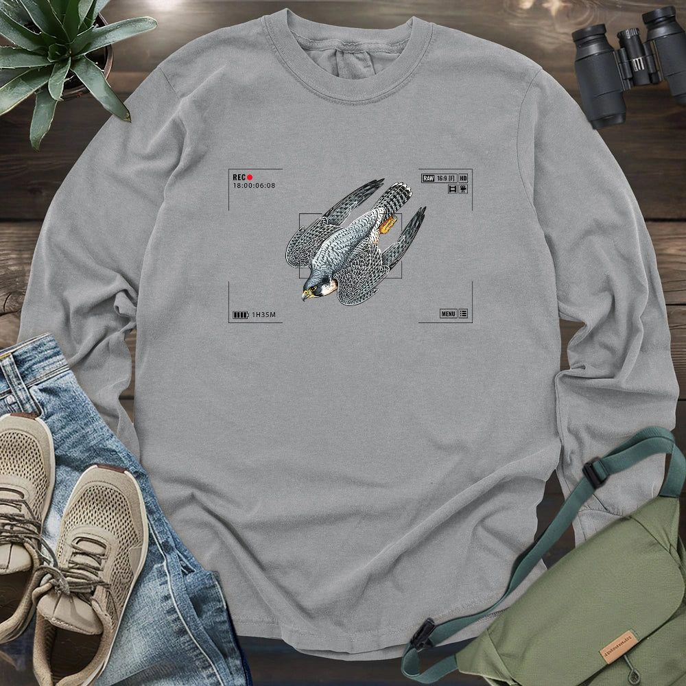 Skydiving Falcon Long Sleeve T-shirt