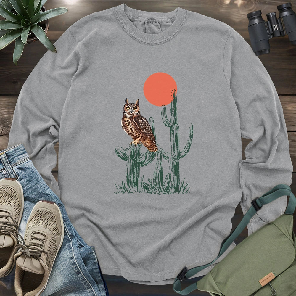 Southern Great Horned Owl Long Sleeve T-shirt