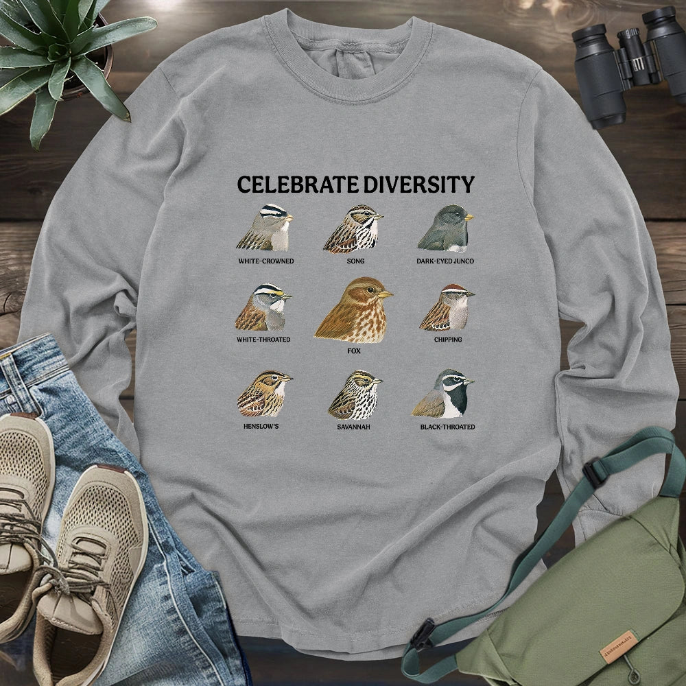 Sparrow Diversity Long Sleeve T-shirt
