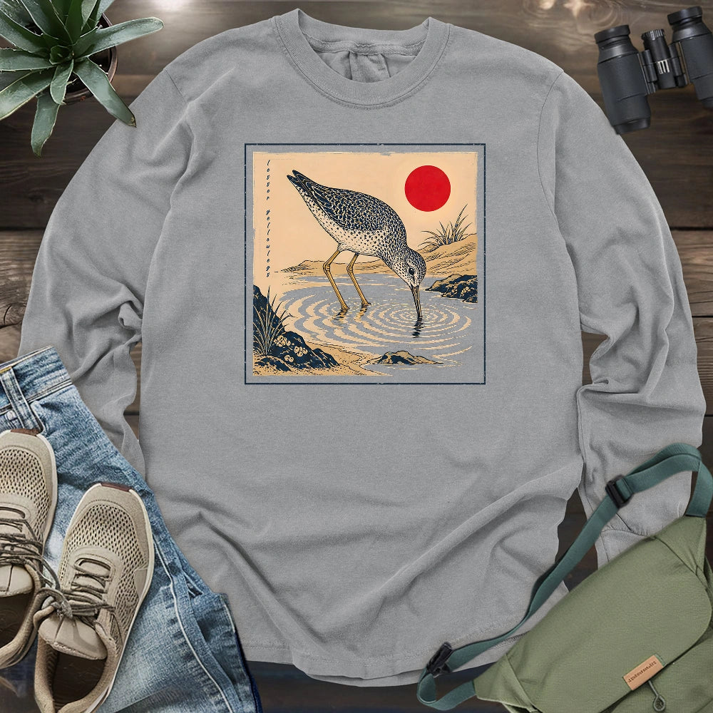 Stillness In Ripples Long Sleeve T-shirt