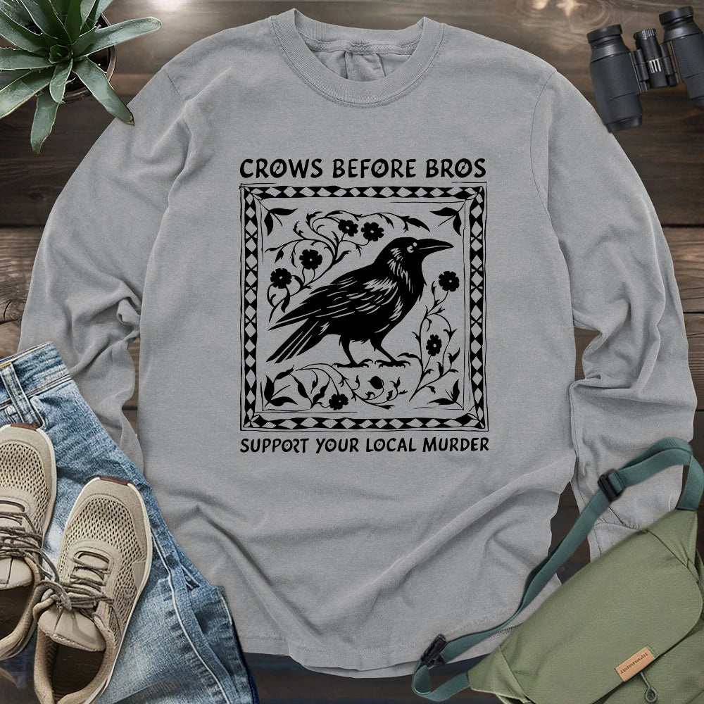 Support Your Local Murder Long Sleeve T-shirt