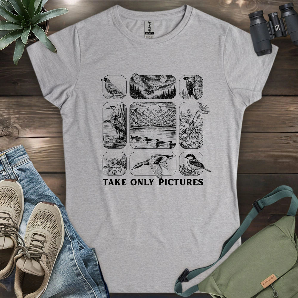 Take Only Pictures Women's T-shirt