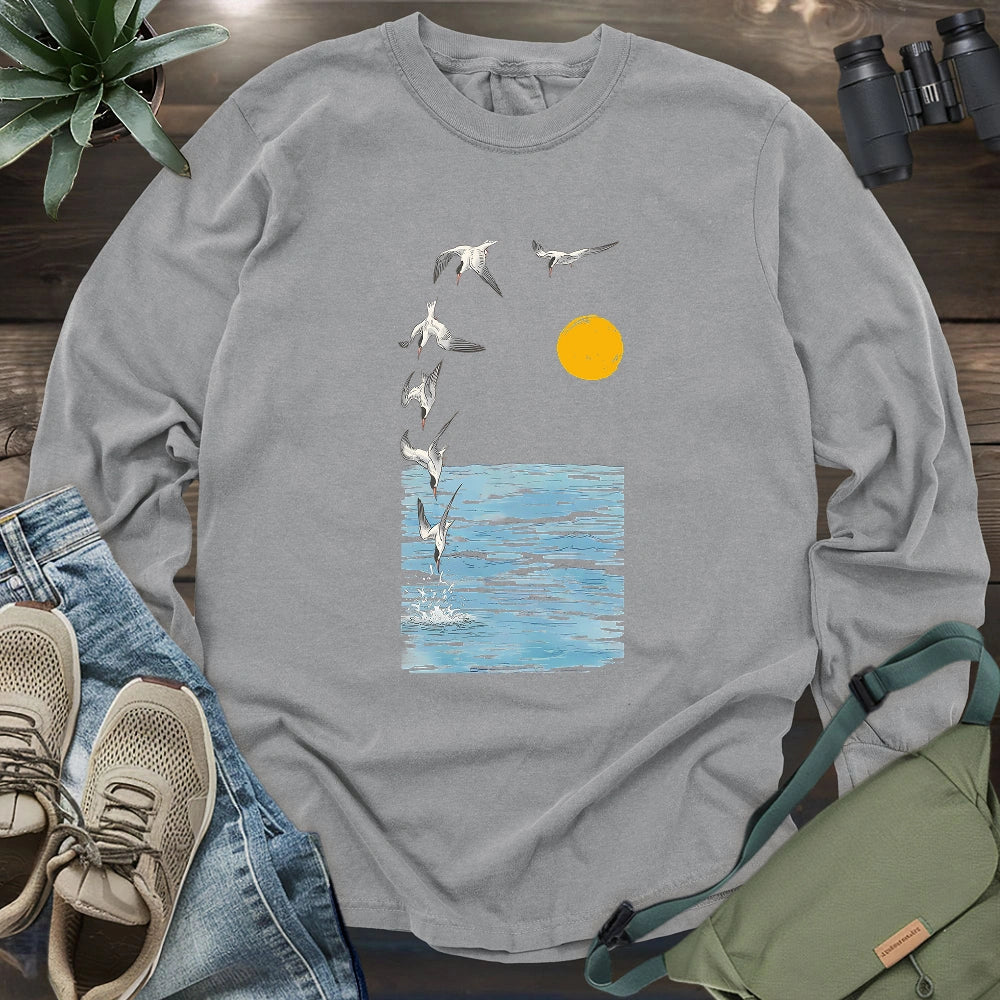 Tern Diving Long Sleeve T-shirt