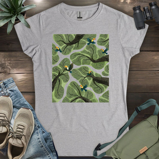 Toucan In Jungle Women's T-shirt