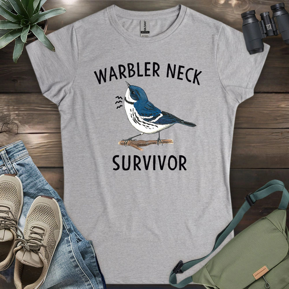 Warbler Neck Survivor Women's T-shirt