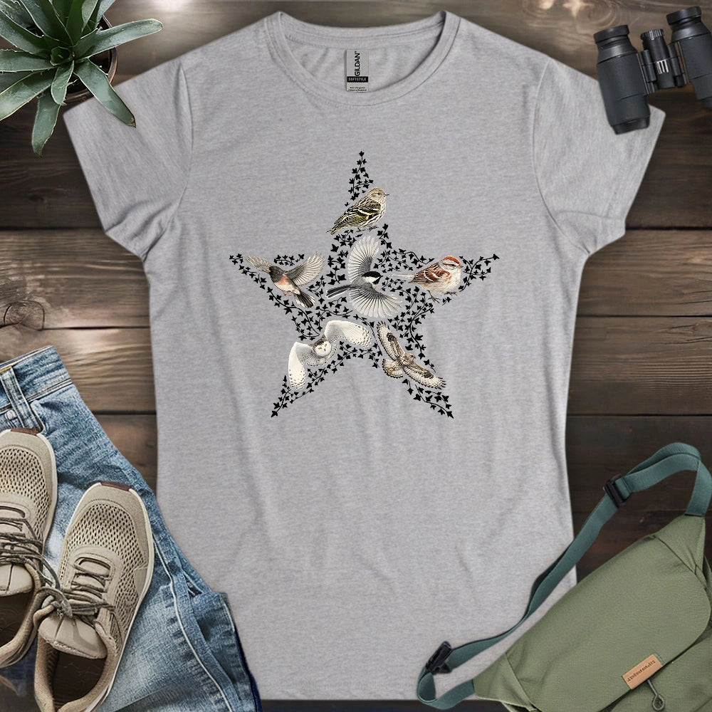 Winter Birds Women's T-shirt