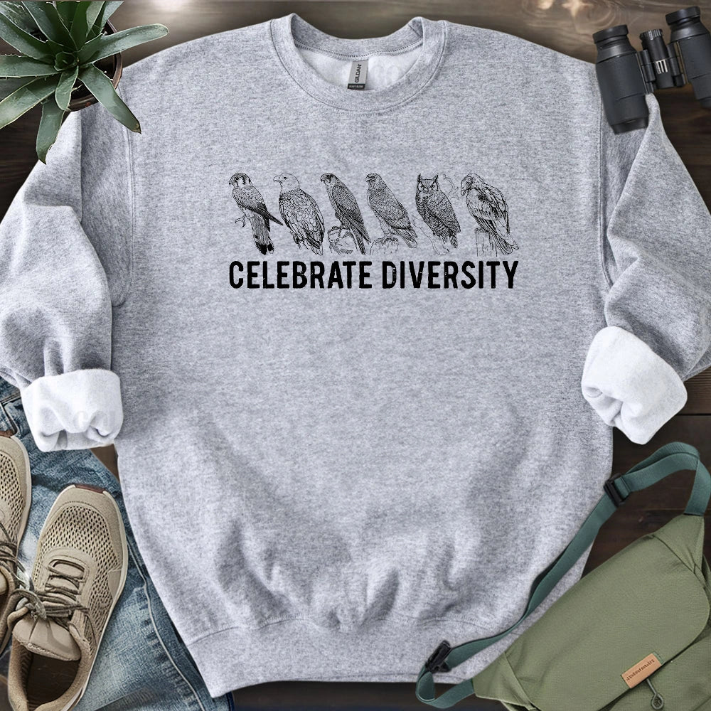 Celebrate Raptor Diversity Sweatshirt
