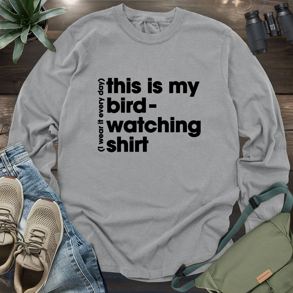 My Bird-watching Long Sleeve T-shirt