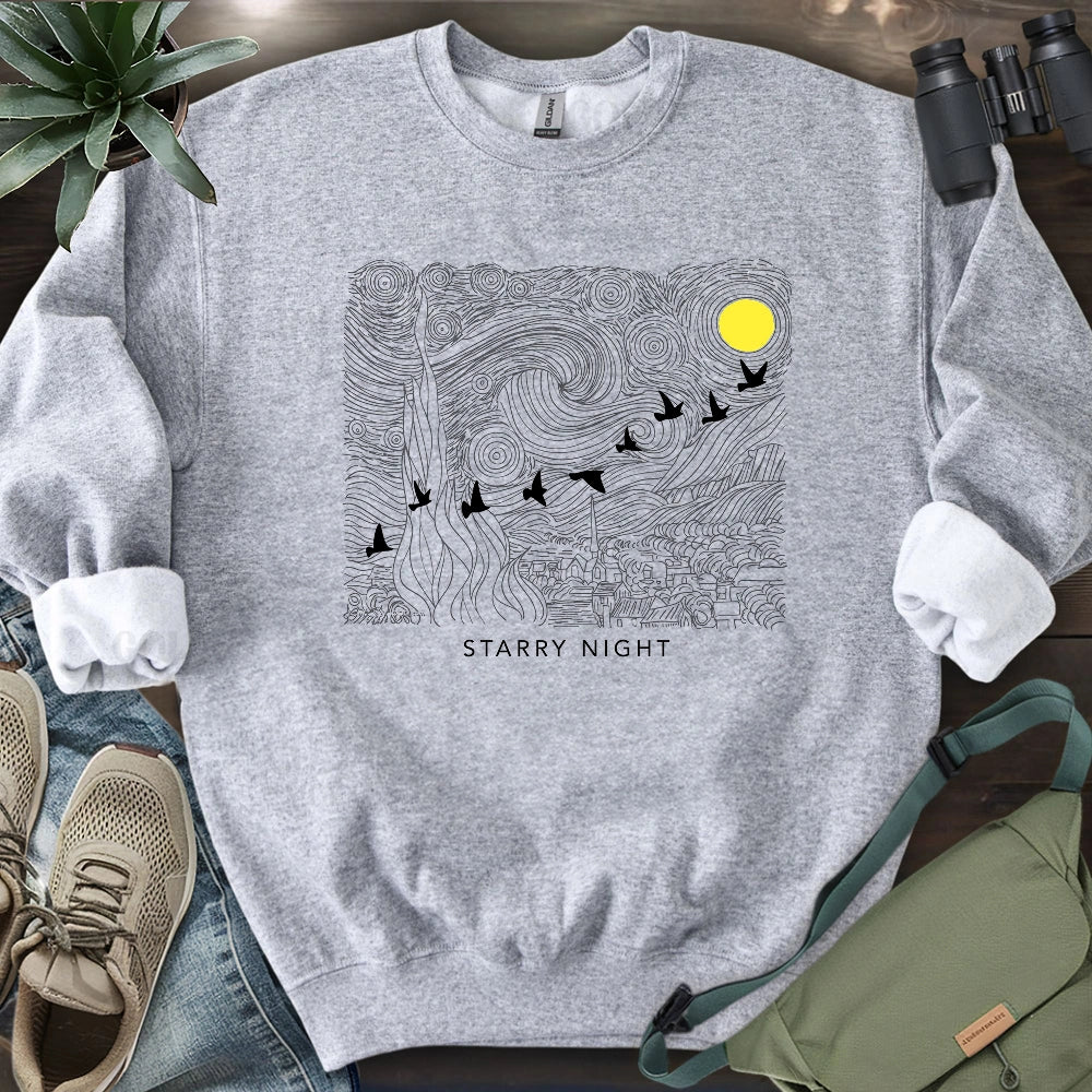 Starry Night Migration Sweatshirt