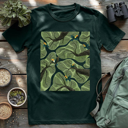 Toucan In Jungle T-shirt
