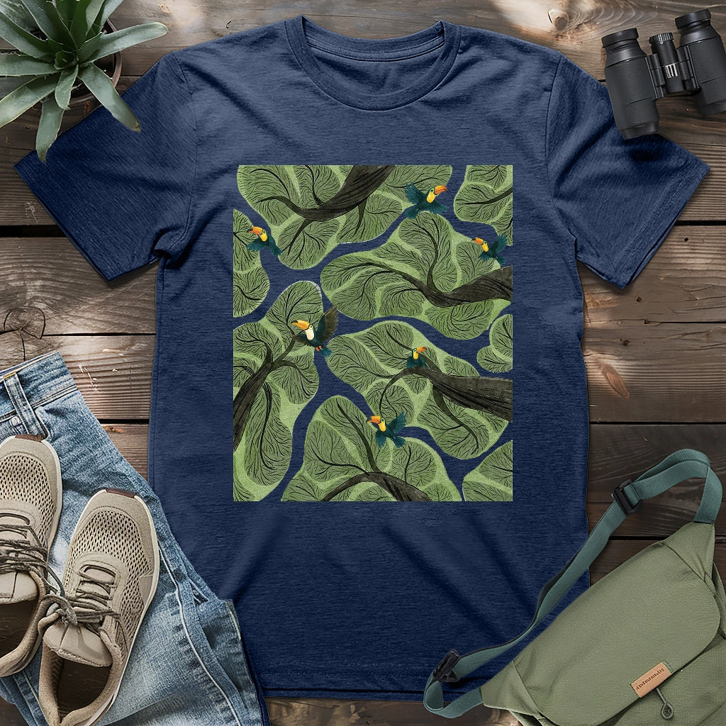 Toucan In Jungle T-shirt